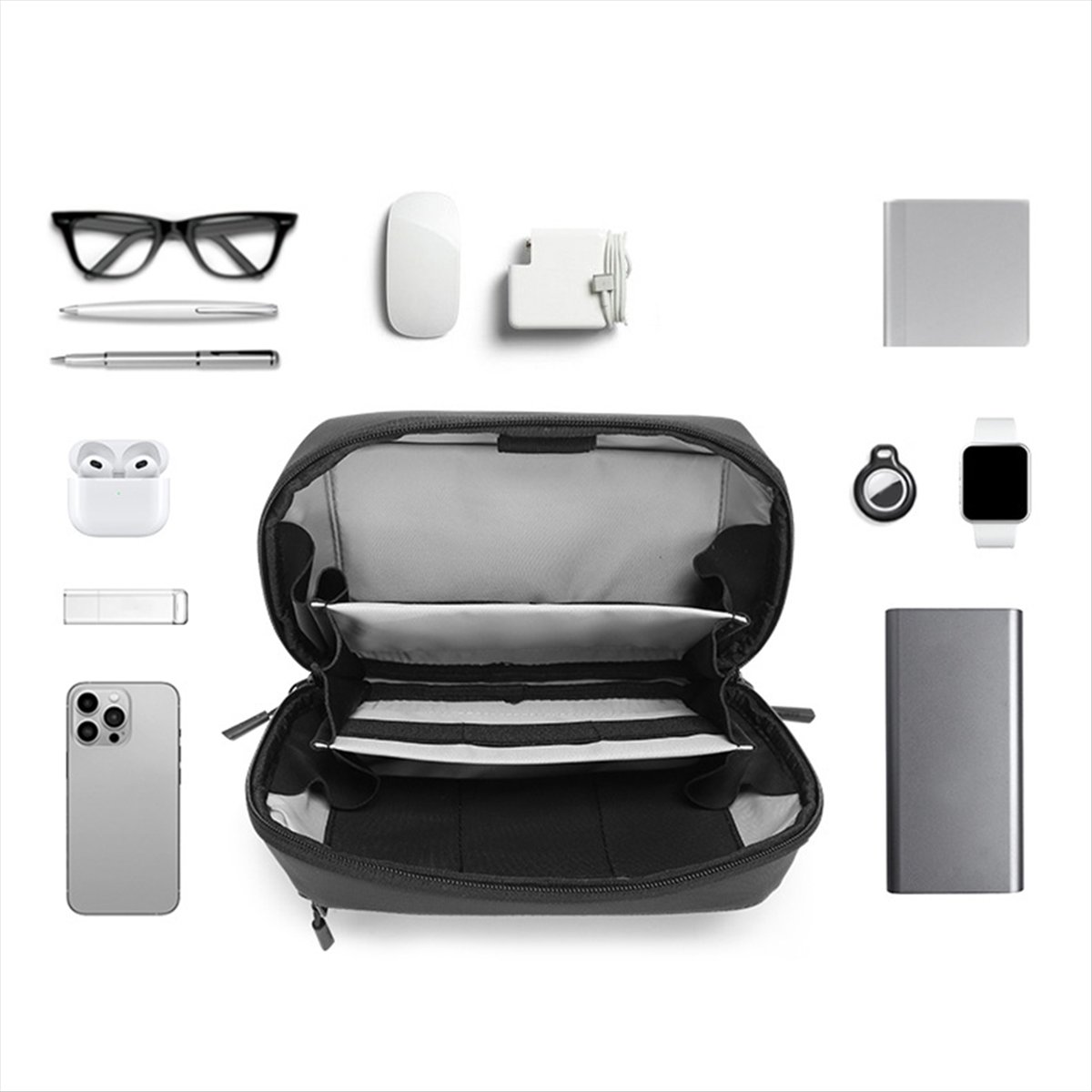 Tech Accessories Organizer Pouch - ☶ ❈ ＊ ♥ AC1579 -