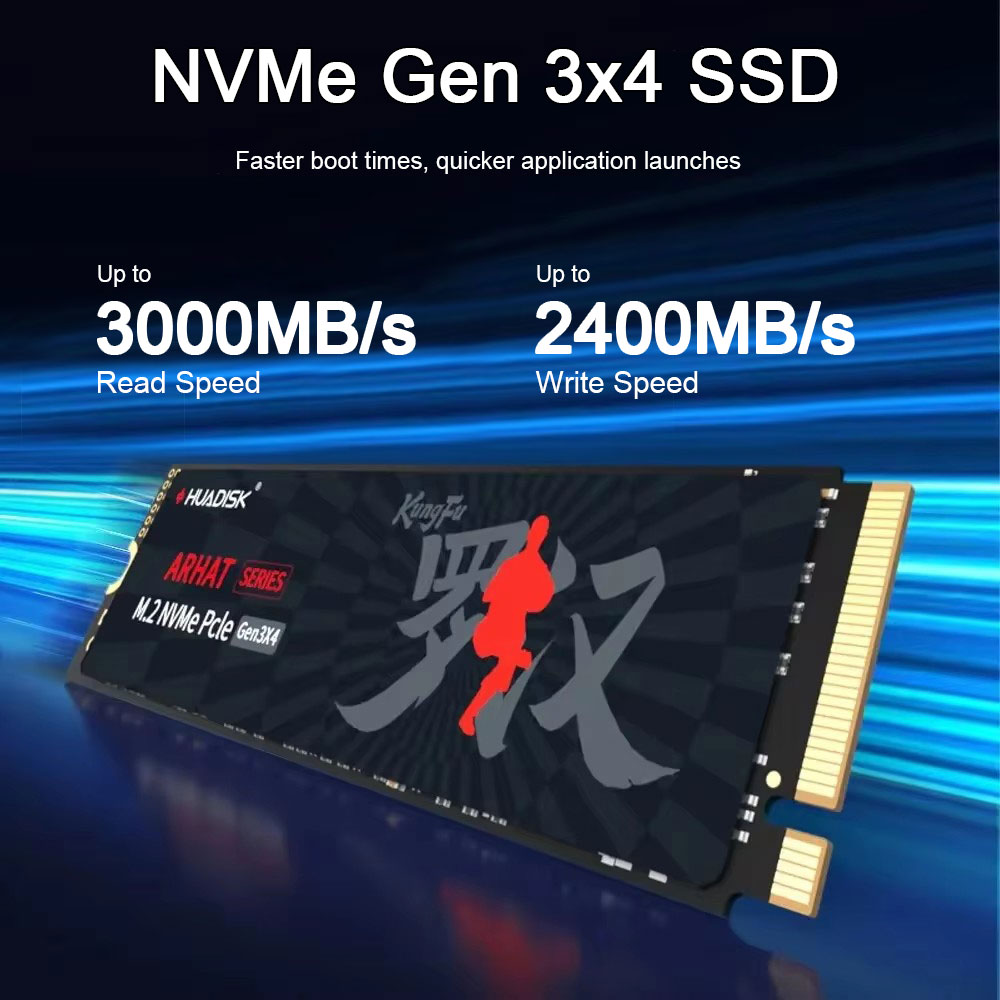 Samsung Ssd 980 Pro - SSD M.2 NVMe HUADISK 128GB 256GB