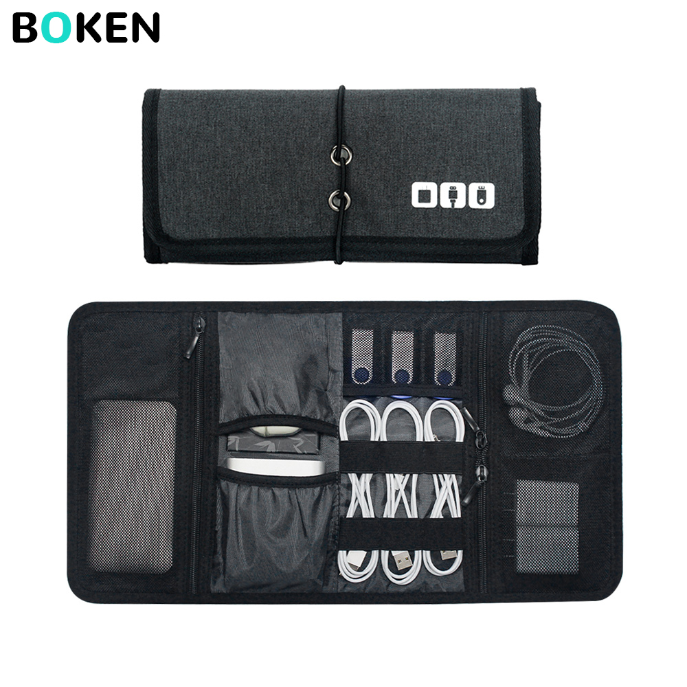 Tech Accessories Organizer Pouch - Bolsa Organizadora de Tecnologia, Estojo de