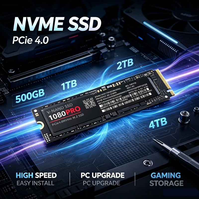 Samsung Ssd 980 Pro - Novo SSD 1080PRO M.2 2280 NVMe