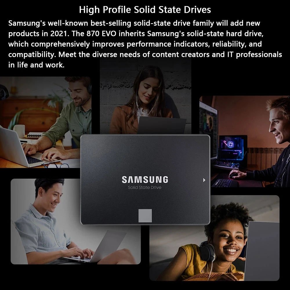 SSD SAMSUNG 870 EVO Disco de E - Samsung Ssd 980 Pro avaliação e preço