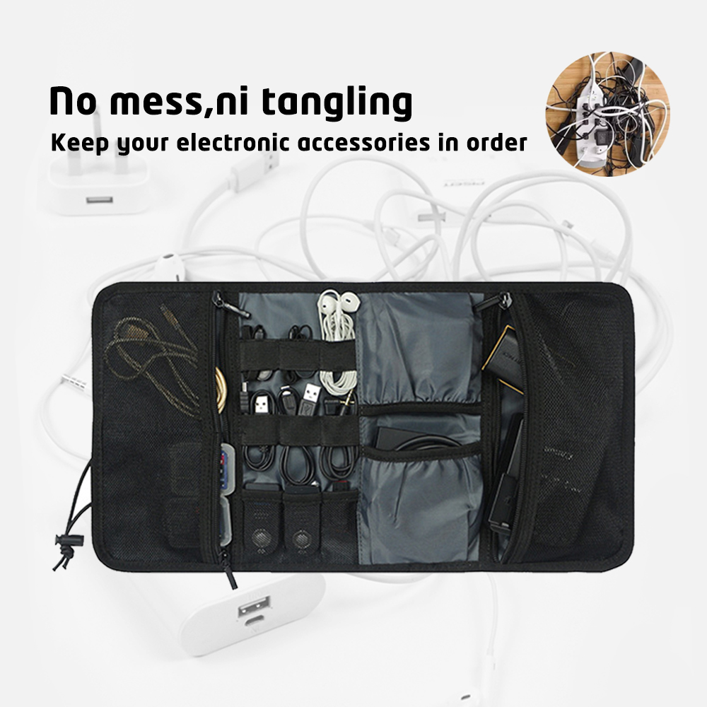 Organizador de Cabos para Casa - Tech Accessories Organizer Pouch avaliação e preço