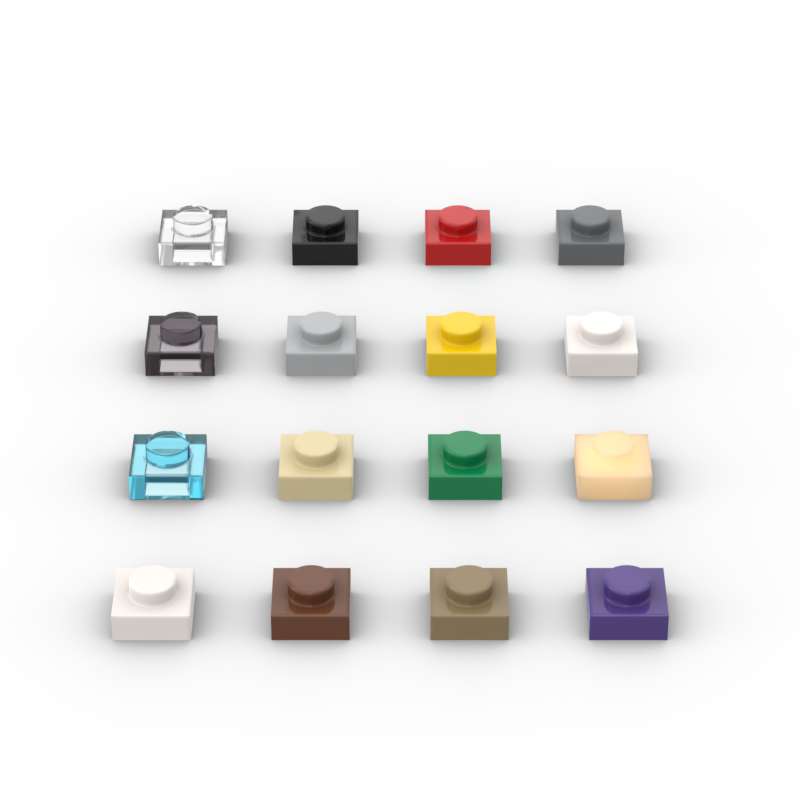 Moc 10 pçs 3024 1x1 placa bloc - Tech Accessories For Kids avaliação e preço