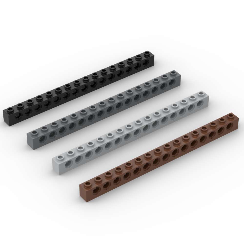 Moc 1 pçs 3703 1x16 com furos  - Tech Accessories For Kids avaliação e preço